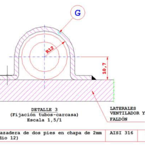 ABRAZADERA 2MM R-12