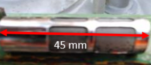 TAMIZ 15X45MM PERF-REC